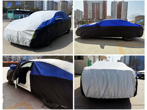 EW energy-ropa de coche 210d xford, cubierta de tela antipolvo, protector solar impermeable, lluvia y aislamiento térmico recubierto de plata - Product Image 5