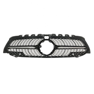 Grille avant diamant pour Mercedes Benz classe A W177 A200 A220 A250 2019 2020 2021 <span class=keywords><strong>2022</strong></span> calandre style GT R - Product Image 5