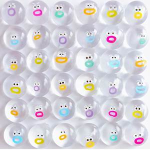 Jouets à presser personnalisés Clear Expression, mini-gadgets anti-stress esthétiques avec texture semblable à du slime, jouet sensoriel - Product Image 4