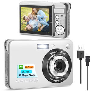 Máy quay video kỹ thuật số hiển thị máy ảnh phản xạ ống kính đơn chuyên nghiệp Độ nét cao 1080P vlog Mini kỹ thuật số 4.0 inch - Product Image 6