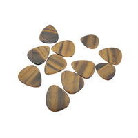 China Made Durable Teardrop Natural Gemstone Thickness Guitar Picks 2mm for Stringed Instrument