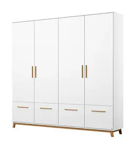 Manufactured Wood Wardrobe Chest Drawer Furniture home Bedroom Closet Wardrobe