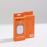 Boîtes électroniques pliables avec logo personnalisé en gros emballage haut de gamme à fenêtre transparente en relief noir et or pour cosmétiques