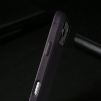Étui de téléphone en cuir premium antichoc, coque arrière de protection pour iPhone 17 Pro Max 16 15 14 13 12 11
