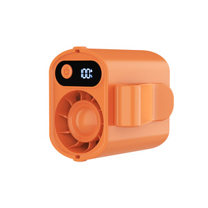 Mini Fan <b>Clip</b> On Digital Display 100 <b>Speeds</b> Portable Rechargeable USB Waist Desktop Outdoor Use - Product Image 5