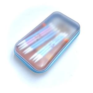 Tùy chỉnh không thấm nước trong suốt Nylon + nhung + EVA thời trang bền Túi Keychain hiển thị bí ẩn hộp mù trường hợp tổ chức - Product Image 5