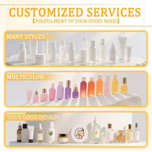 Pots en plastique vides personnalisables, boîtes en plastique de 200 g, pots en plastique dorés avec couvercles, pots cosmétiques en plastique pour crème pour les yeux, soins de la peau - Product Image 4