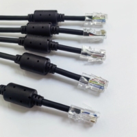Cable Telefónico RJ12 Personalizado, Cable RJ12 6P6C Macho a Macho, Cable de Línea Telefónica Recto 6P/6C