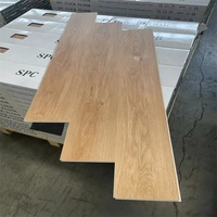 Revêtement de sol LVT de haute qualité, dalles de vinyle de luxe, planches SPC à emboîtement avec sous-couche IXPE intégrée