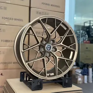 Rines Deportivos de Aleación de Aluminio Forjado Hyper Black de 18 a 22 Pulgadas con Acabado Gris Metálico para Autos Japoneses NIO <span class=keywords><strong>Evoque</strong></span> Zeekr - Product Image 4