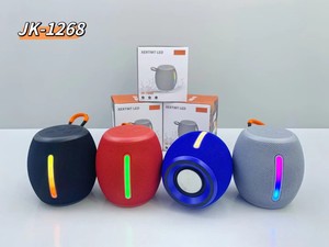 Jk-1268 RGB LED Colorful Light Wireless Portable BT Woofer Mini ABS <b>Speaker</b> Outdoor Active BT Bass TF FM Radio Portable <b>Speakers</b> - Product Image 3