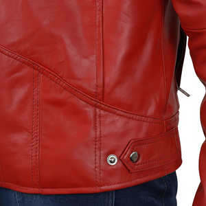 Chaqueta de cuero de moda de hombre personalizada al mejor precio hecha en Pakistán chaqueta de cuero de moda - Product Image 1