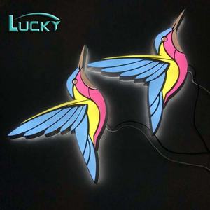 Offre Spéciale acrylique avant et arrière côté lumineux acier inoxydable l mini lettres lumineuses pour shopfront - Product Image 3