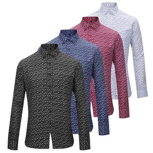 Vendita calda <span class=keywords><strong>camicia</strong></span> da <span class=keywords><strong>uomo</strong></span> floreale di cotone e <span class=keywords><strong>lino</strong></span> <span class=keywords><strong>oversize</strong></span> di alta qualità a basso prezzo <span class=keywords><strong>camicia</strong></span> Casual a maniche lunghe <span class=keywords><strong>camicia</strong></span> della gioventù di affari camicie - Product Image 1
