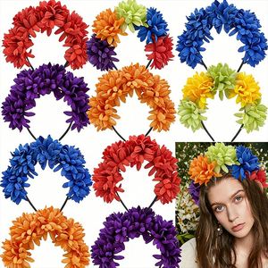 Wholesale <b>Hair</b> <b>Accessories</b> Wedding Party Decor Flower Hairbands <b>Women</b> <b>for</b> Halloween Party - Product Image 4