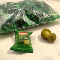 Prunes vertes aigres-cruelles en gros, fruits confits, collation rafraîchissante, prunes marinées, emballées individuellement en sac en vrac pour supermarché