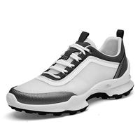 Chaussures de randonnée d'extérieur antidérapantes grande taille pour hommes, chaussures en maille respirantes, chaussures décontractées et polyvalentes en maille pour l'été