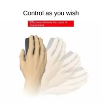 Tapis de souris ergonomique avec repose-poignet en gel de silicone antidérapant, tapis de soutien du poignet pour ordinateur, tapis de souris pour le bureau, les jeux et le PC