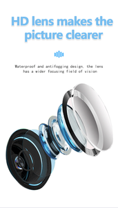 Los fabricantes suministran 1080p 3D panorámico 360 cámara de coche HD visión nocturna integrada sistema panorámico de ojo de pájaro impermeable - Product Image 6