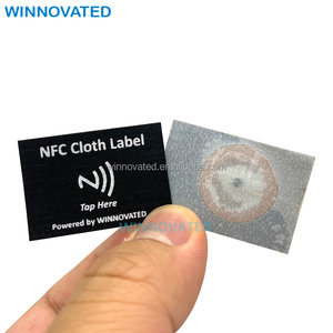 Pin lavável programável personalizado impermeável NFC vestuário Tag etiqueta - Product Image 5