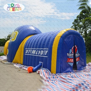 Ingresso gonfiabile delle tende del Tunnel del casco di calcio della testa del leone per l'evento di Sport - Product Image 5