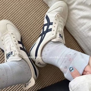 Women Slouch <b>Socks</b> Mid-Calf Breathable Cotton Gray White Blue Pink Black Solid Color Sweat Absorbing Odor Resistant Youth Style - Product Image 1
