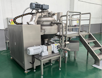 Machine automatique de fabrication de mayonnaise en acier inoxydable de qualité alimentaire avec ligne de remplissage et de bouchage