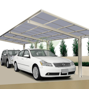 Cochera Nueva, Resistente y Robusta, de Aleación de Aluminio, con Techo de Policarbonato Impermeable para Exteriores, Garantía de 15 Años, Tamaño Personalizado, Individual - Product Image 3
