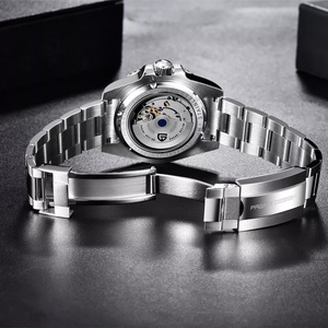 PAGANI DESIGN New GMT Men's Watch Luxury Sapphire <b>Automatic</b> Mechanical Watch 40MM Stainless Steel 100M Waterproof Watch - Product Image 4