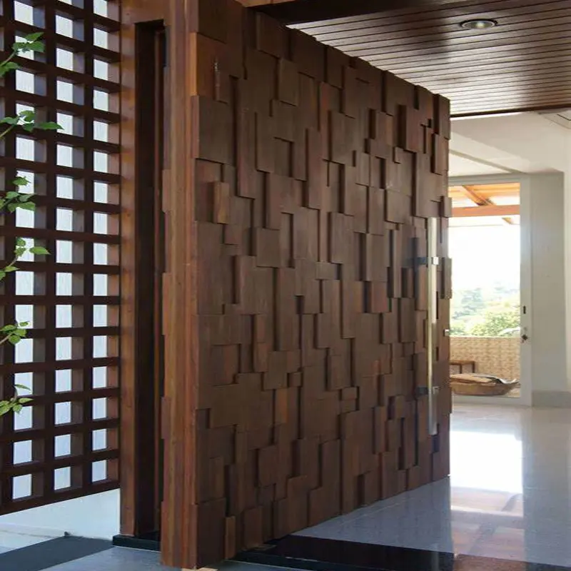 Amerikanisches Luxus haus im modernen Stil Große Türgriffe Moderne Villa Haustür Luxus villa Eingangstür