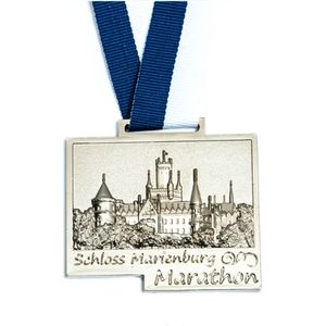 Medalla de Triatlón/Duatlón/Aquatlón Personalizada HyperCrafts con Acabado Pulido y Serigrafía - Product Image 6