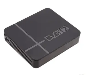 Decodificador de señal Universal DVB-T2, Control remoto inalámbrico, Control de televisión inteligente STB, reemplazo para HDTV, color negro