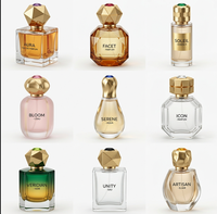 Fabricant professionnel de bouchons de parfum en zamac sur mesure, couvercle métallique à facettes géométriques, service OEM pour flacon de parfum de luxe