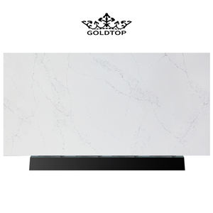 Goldtop OEM/ODM 5051 Calacatta Empira veine blanche grande dalle moderne dessus de table salle à manger hôtel cuisine comptoir dosseret mur - Product Image 1