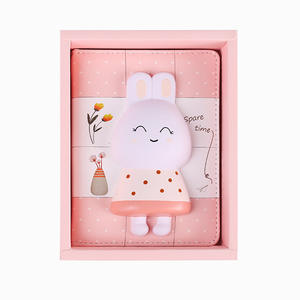 Carnet de notes créatif 3D mignon de dessin animé, carnet de bord à couverture rigide, anti-stress - Product Image 4