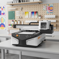 Nouvelle imprimante UV DTF à plat de type 6090 avec caméra CCD et tête XP600 I3200 pour impression personnalisée sur verre A1, imprimante d'autocollants UV