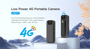 CB77 1080P Ultra HD pil işletilen taşınabilir güvenlik kamera 180 derece ayarlanabilir Lens Mini WiFi kamera CMOS H.264 1 yıl IP65 - Product Image 2