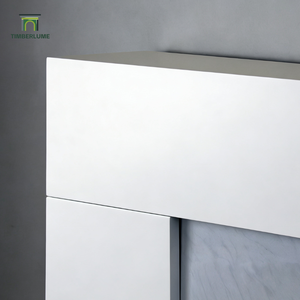 En gros Timberlume Enceinte de <span class=keywords><strong>cheminée</strong></span> autoportante moderne en MDF blanc peint, compatible avec les inserts de <span class=keywords><strong>cheminée</strong></span> électriques UK/UE - Product Image 6
