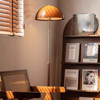 Lampe sur pied moderne élégante, ampoule LED E27, haute luminosité, lumière ambiante chaude et froide minimaliste, salon