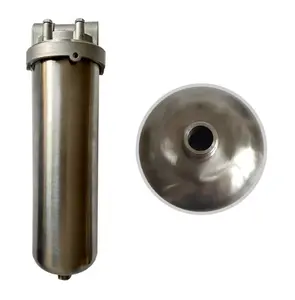 Stainless Steel Filter Housing For 10 Inch Length Filter Cartridge Water Pre Filter System