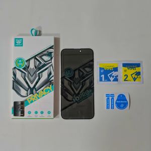 Protection d'écran en verre trempé anti-espion JANIT <span class=keywords><strong>Tiger</strong></span> Privacy HD Pro+ ESD pour <span class=keywords><strong>iPhone</strong></span> 17, verre à colle intégrale pour <span class=keywords><strong>iPhone</strong></span> 16 Pro - Product Image 1