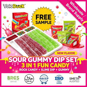 Yoloduck - Dulces de Goma Halal con Sabor a Frutas, Duración de 18 Meses, Dulces de Goma Frutales <span class=keywords><strong>al</strong></span> por Mayor - Product Image 1