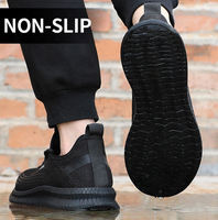 Chaussures de sécurité de travail à bout en acier, grande taille, légères, respirantes, de Jogging, de Sport, à la mode, fabriquées en chine