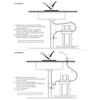 Undersink Kitchen KDF55 KDF85 GAC Système de filtre à eau anti-calcaire filtre blanc boîtier en plastique 2.5 pouces 10 pouces pour usage domestique