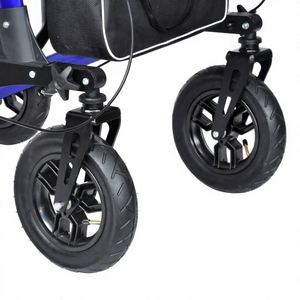 Aide à la marche légère à 4 roues avec siège pliable pour un déplacement optimal. - Product Image 6