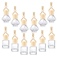 Bouteilles de diffuseur de parfum pour voiture vides de 8 ml et 10 ml, à suspendre, pour désodorisant automobile