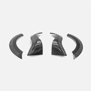 ชุดแต่งโป่งล้อหลังแบบ Wide Body สำหรับรถยนต์ Fiat 595 695 Abarth S4 EPA Type จำนวน 4 ชิ้น - Product Image 1