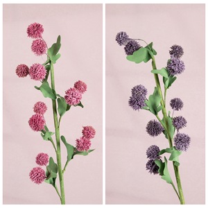 ดอกไม้ประดิษฐ์ CallaFloral ก้านเดี่ยว สีชมพู สีม่วง พลาสติก สำหรับตกแต่งงานแต่งงาน สไตล์ INS - Product Image 3