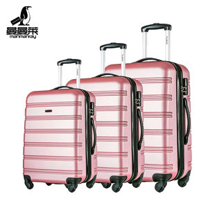Set di valigie da viaggio, vendita all'ingrosso, Set di valigie medie, rosa, valigie grandi, 3 pezzi, 2025 <span class=keywords><strong>bagaglio</strong></span> Guangzhou - Product Image 1