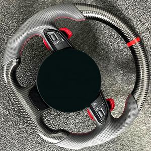 อุปกรณ์ตกแต่งรถยนต์ <span class=keywords><strong>พวงมาลัย</strong></span>คาร์บอน <span class=keywords><strong>พวงมาลัย</strong></span>โลจิเทค ตัวล็อคพวงมาลัยรถยนต์ สำหรับออดี้ เอ7 - Product Image 4